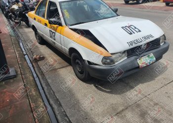 Choque por alcance deja daños por mas de 30 mil pesos