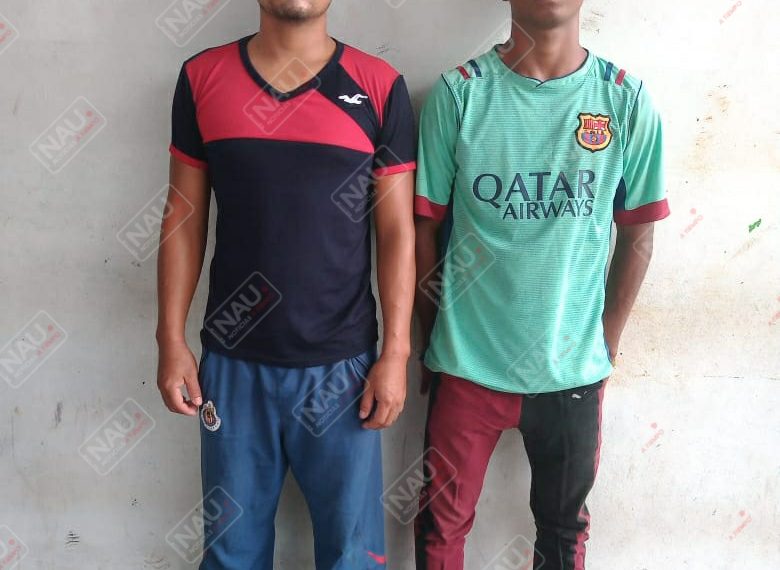 Detienen a dos con carrujos de marihuana