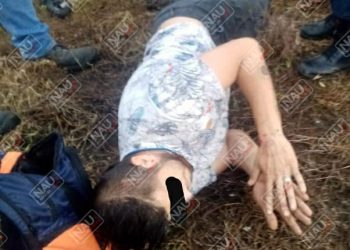 Ciclista fue atropellado por un vehículo no identificado