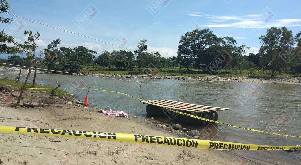 Asesinan a balseros en el rio Suchiate a la altura del municipio de Metapa de Dominguez