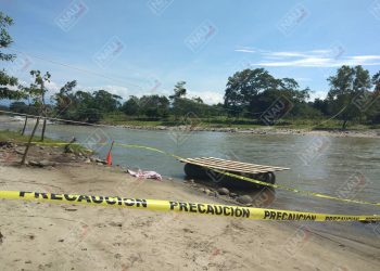 Asesinan a balseros en el rio Suchiate a la altura del municipio de Metapa de Dominguez