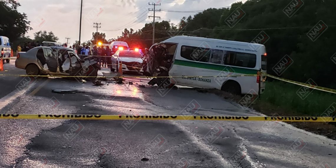Tres muertos en accidente en Acacoyagua