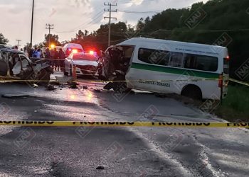 Tres muertos en accidente en Acacoyagua