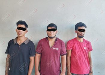 En operativo detienen a cinco personas