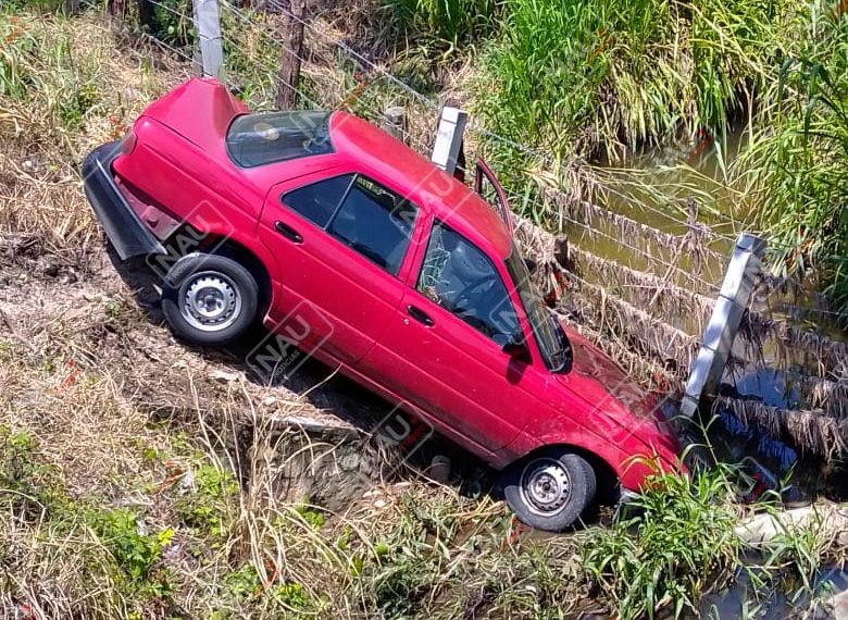Solo daños materiales en accidente en la costera