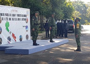 Nombran a comandante del 4 regimiento de Caballería en Tapachula