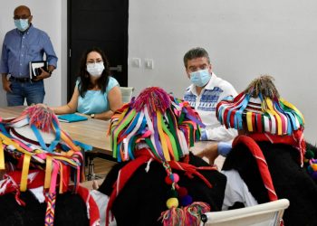 Recibe Ismael Brito a representantes de Acteal