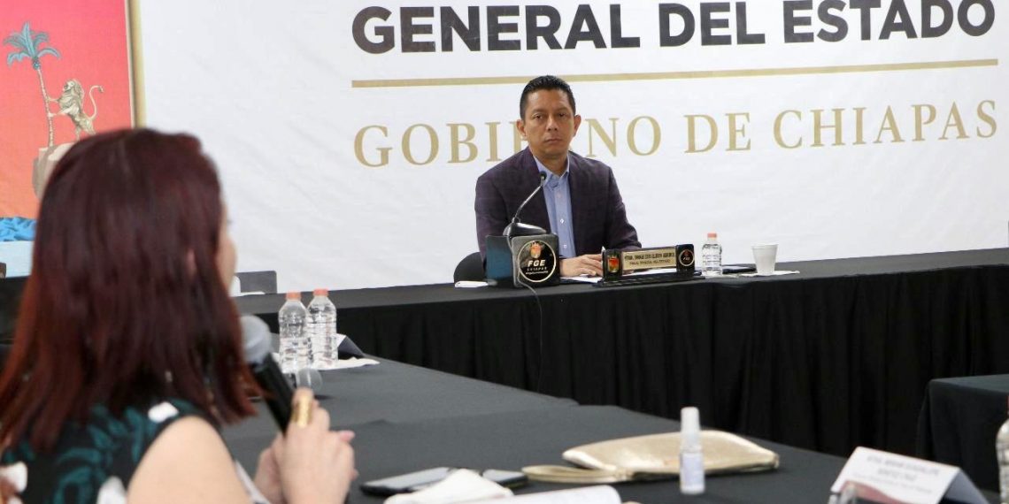 Exhorta Llaven a fiscales de Distrito y de Materia a reforzar estrategias de seguridad y justicia en Chiapas