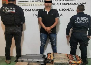 Detiene FGE a implicado en delito contra la salud en Arriaga