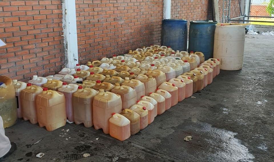 Asegura La PFM Más De Cinco Mil Litros De Hidrocarburo En Chiapas