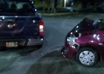 Dos mujeres con lesiones leves deja accidente