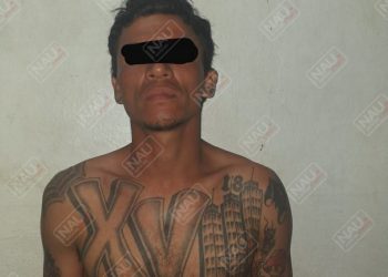 Detienen a jefe de barrio 18, presunto distribuidor de droga