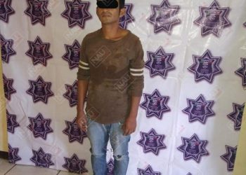 Detienen a presunto delincuente que entró a robar a una casa