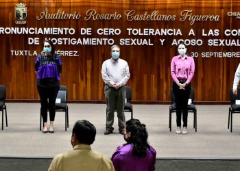 Se pronuncia Brito por un clima laboral libre de hostigamiento y acoso sexual