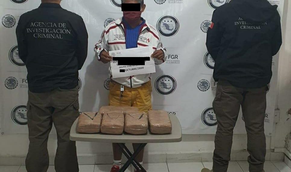 INICIA LA FGR INVESTIGACIÓN POR EL ASEGURAMIENTO DE CINCO KILOS DE MARIHUANA EN CHIAPAS