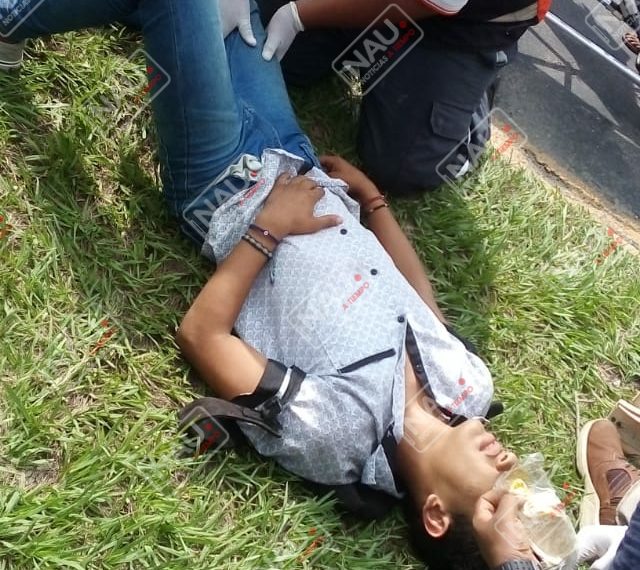 Fue atropellado por una combi que se dio a la fuga