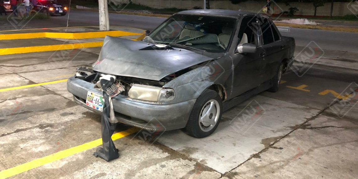 Una lesionada en accidente