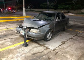 Una lesionada en accidente