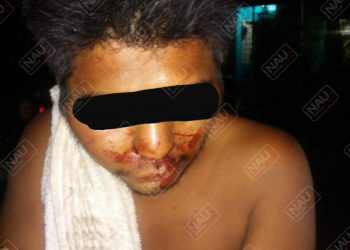 Enfermo mental estaba arriba de una casa y lo confundieron con delincuente