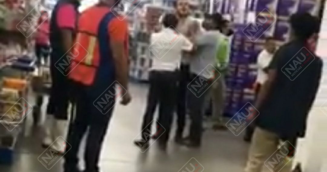 Protagonizan zafarrancho dentro de la tienda Sams Club