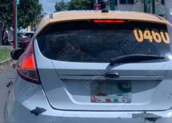 Taxista ocasiona accidente y se da a la fuga