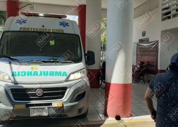 Señora se lesiona con una cruz metálica en el panteón Jardín