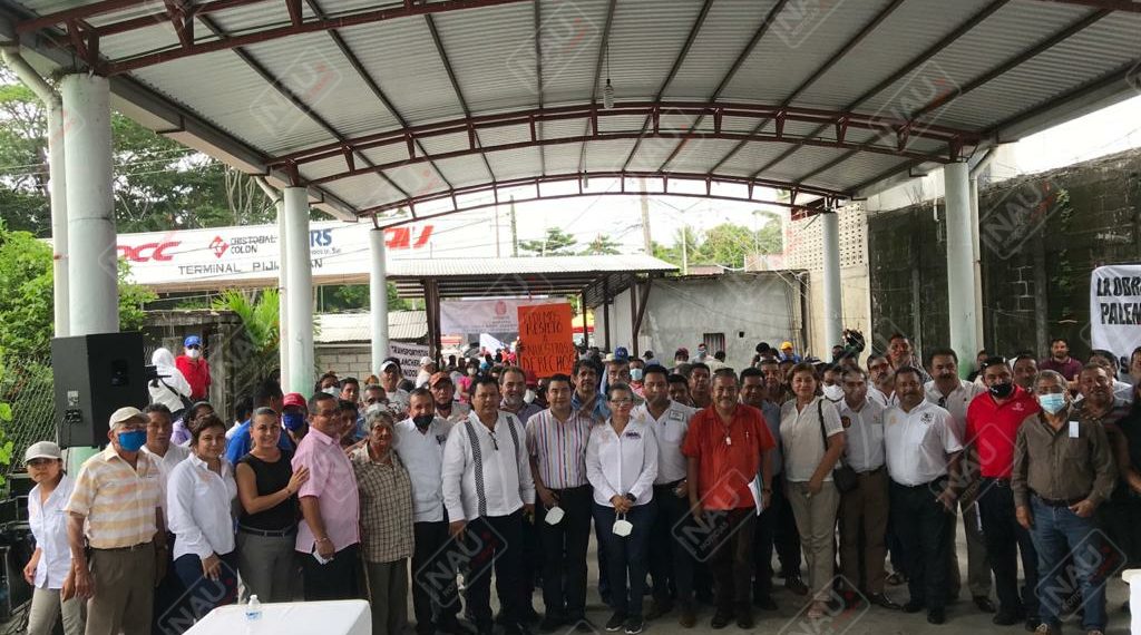 Inauguran oficina de sindicato de trabajadores para construcción de autopista Pijijiapan – Palenque