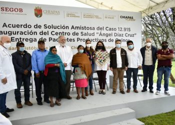 Se consolida acto de justicia en comunidad El Aguaje, de SCLC