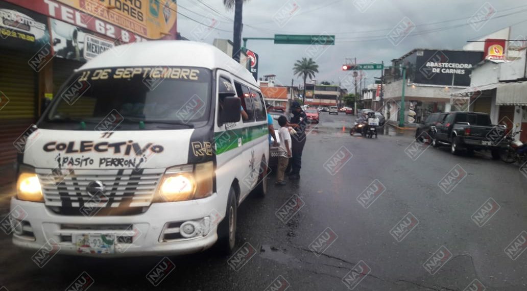 Sancionan a conductor de combi de la ruta 11 de septiembre