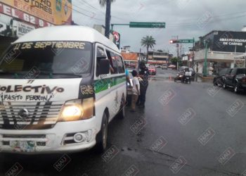 Sancionan a conductor de combi de la ruta 11 de septiembre