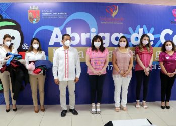 Inicia Voluntariado FGE campaña “Dona un abrigo de corazón”
