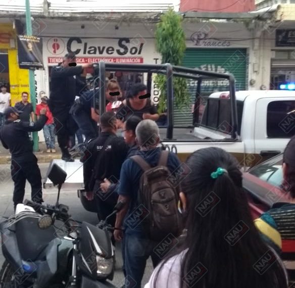 Asaltan zapatería Terra, se llevan 120 mil pesos y detienen a una joven mujer