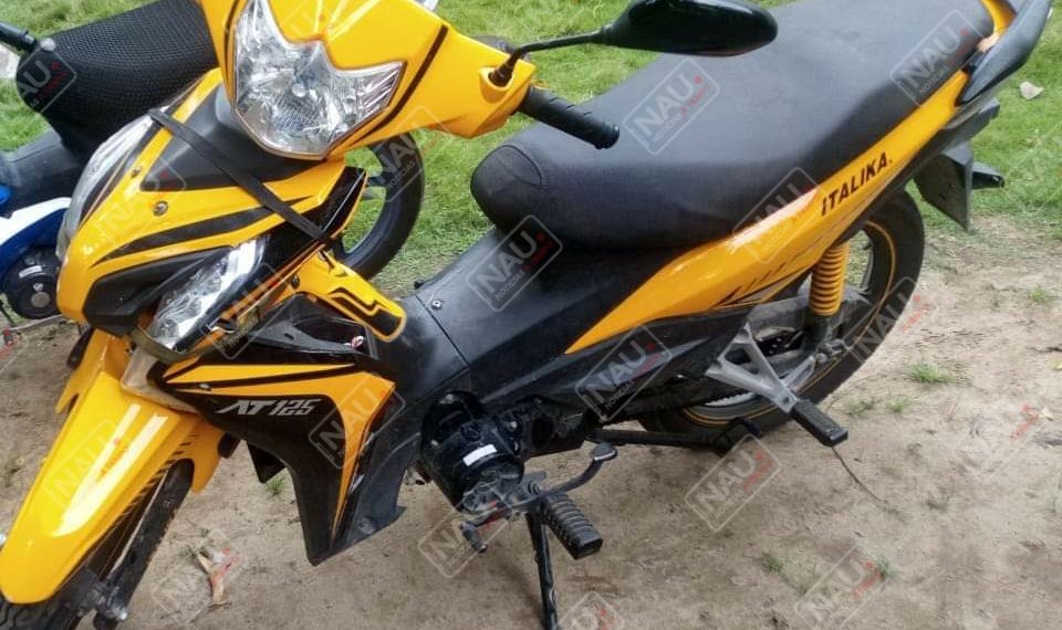 Roban otra motocicleta de la entrada del panteón