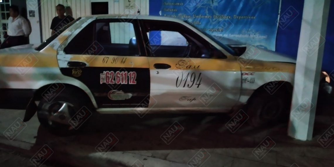 Presunto GN y un civil acusados de robo de un taxi