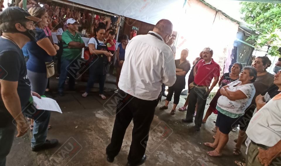 Intentan invadir predio a un costado de tianguis Los Cerritos