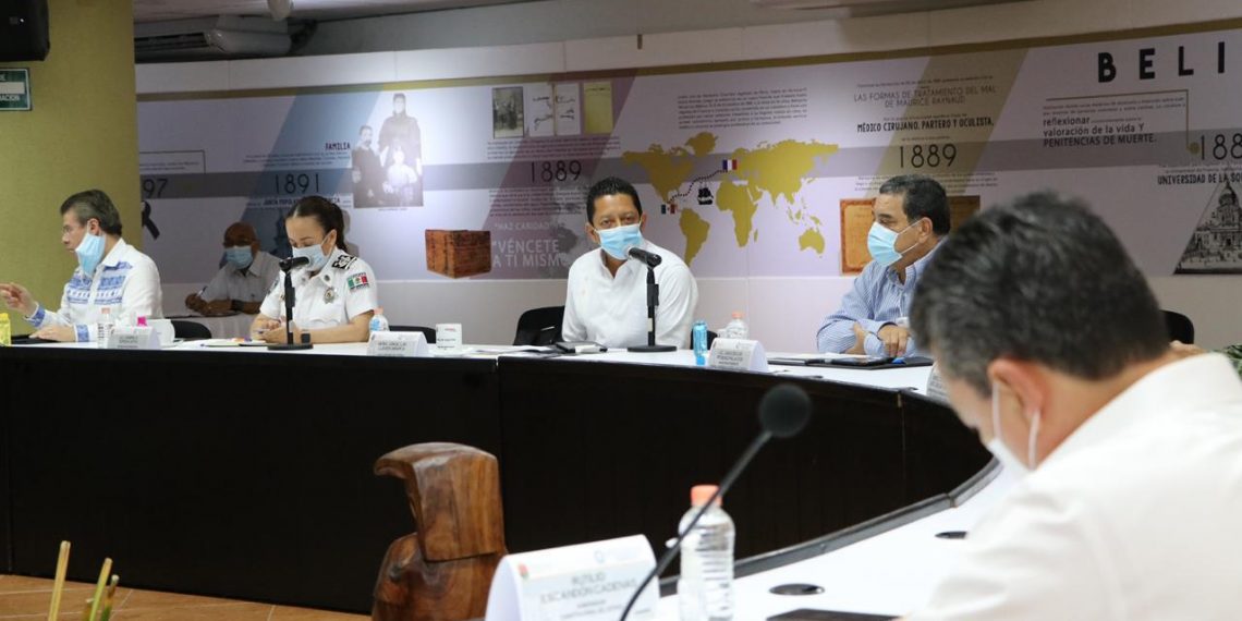 Informa Llaven Abarca ante la Mesa de Seguridad resultados en delitos de alto impacto