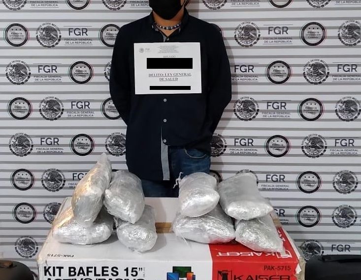 FGR INICIA INVESTIGACIÓN POR EL ASEGURAMIENTO DE UNA PERSONA Y DROGA