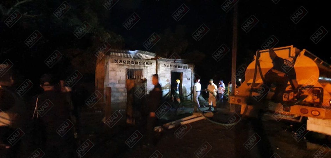 Se incendia una casa en Mapastepec