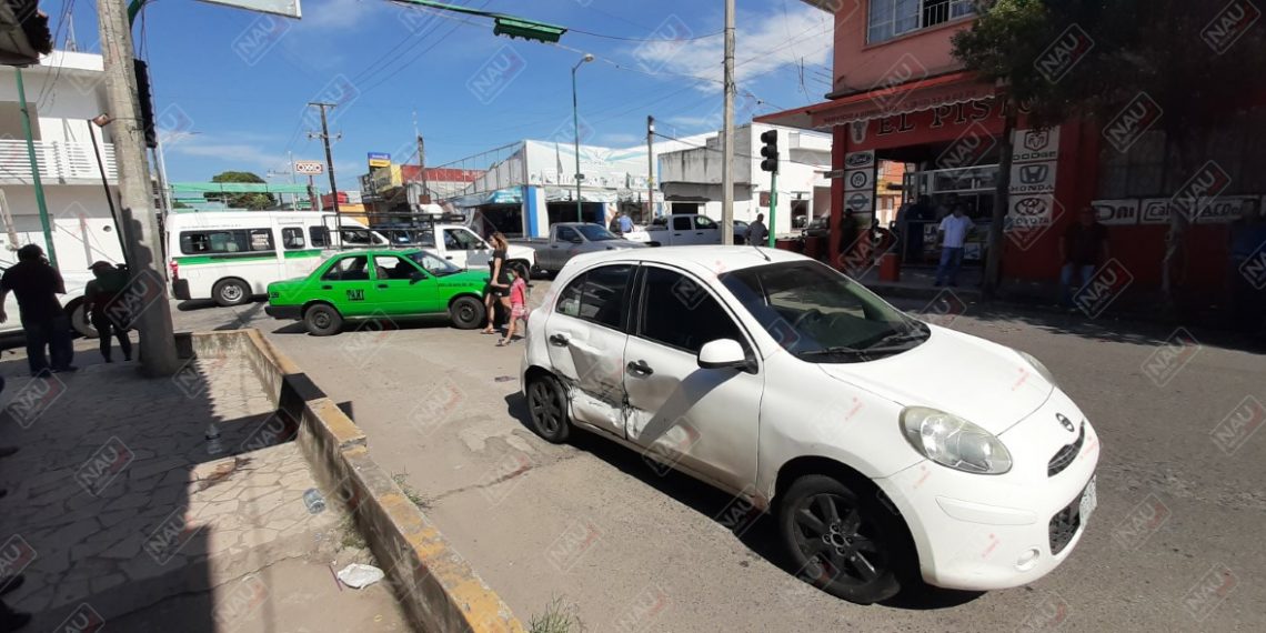 Chocaron en la 17 calle oriente y 6ª avenida norte