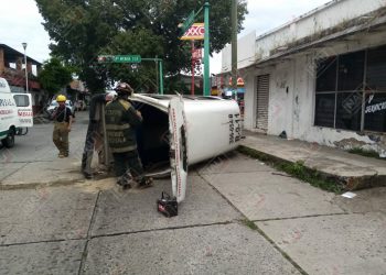 10 lesionados en accidente