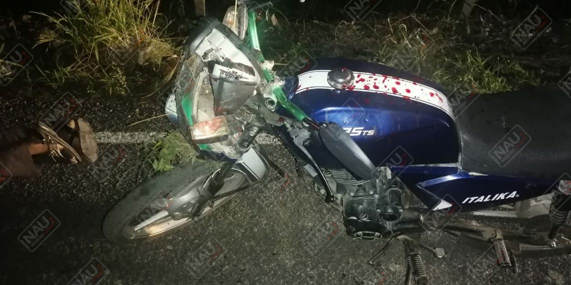 Murió al accidentarse en su motocicleta