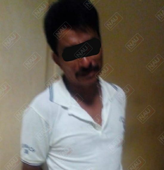 Detenido por golpear a su esposa en el Ejido Álvaro Obregón