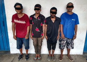 Presuntos distribuidores de marihuana detenidos