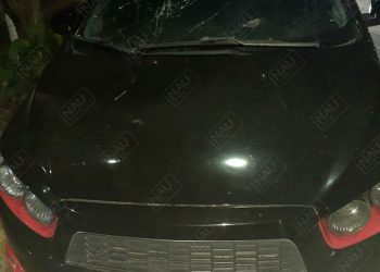 Detenido por causar daños a un carro