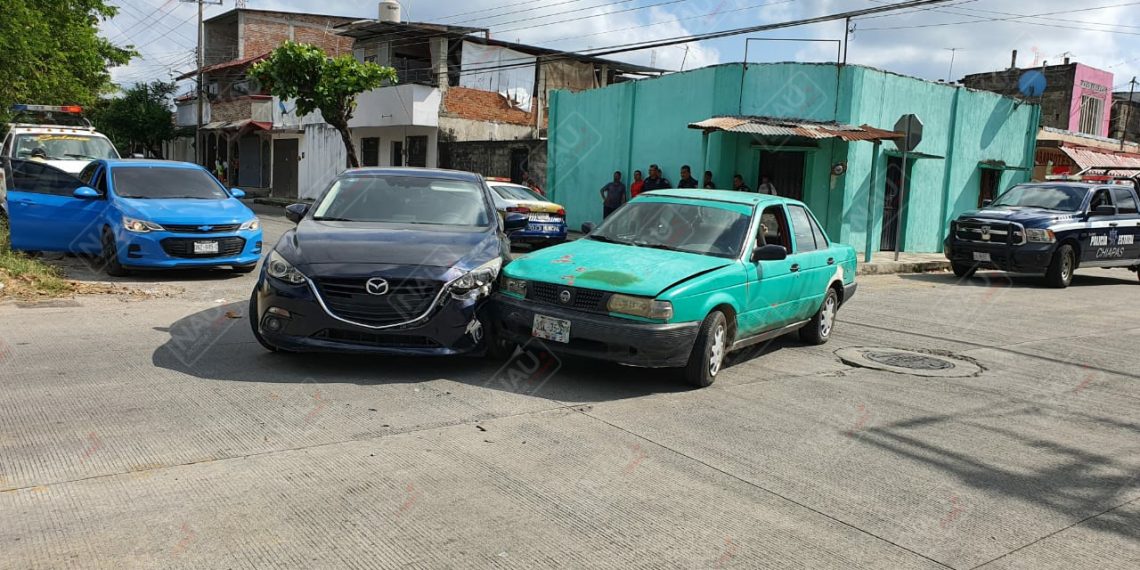 Solo daños en accidente
