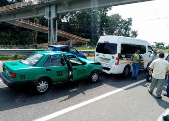 Los daños superan los 20 mil pesos en accidente