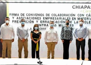 Consolida Ismael Brito acciones con sector privado, para combatir violencia de género