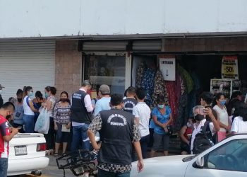 SUPERVISAN MEDIDAS SANITARIAS EN MERCADOS Y COMERCIOS DEL CENTRO HISTÓRICO