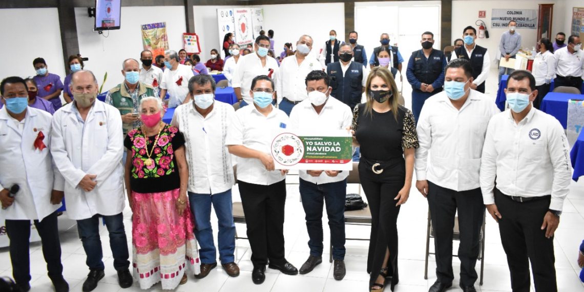 AYUNTAMIENTO DE TAPACHULA SE SUMA A LA JORNADA DE PROMOCIÓN DE LA SALUD “ACEPTO EL RETO, YO SALVO LA NAVIDAD, USO CUBREBOCA”