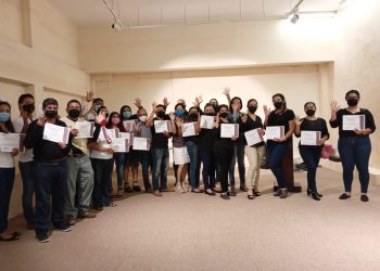 CONCLUYE CURSO DE LENGUAJE DE SEÑAS MEXICANAS PARA TRABAJADORES DEL AYUNTAMIENTO DE TAPACHULA